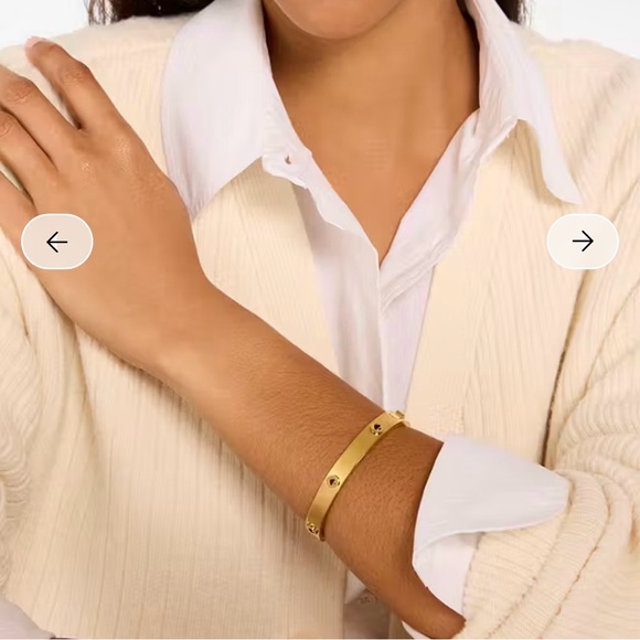 Kate Spade Gold Spot the Spade Studded Bracelet - Picture 3 of 3